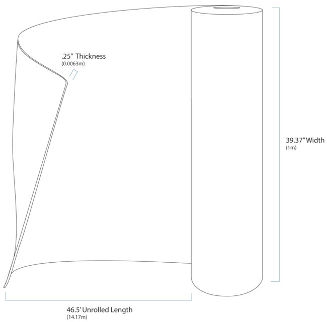 Slicker Classic Product Drawing
